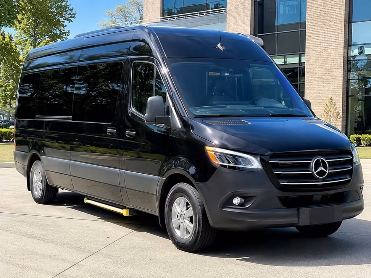 sprinter van rental with driver